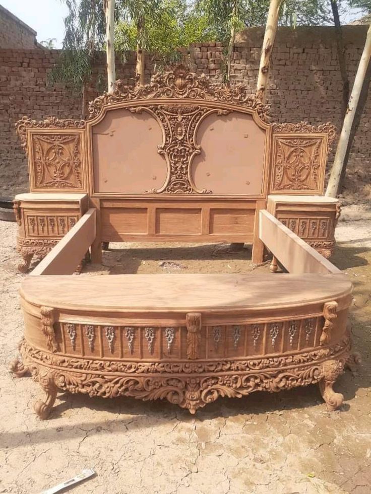 Wooden Bed