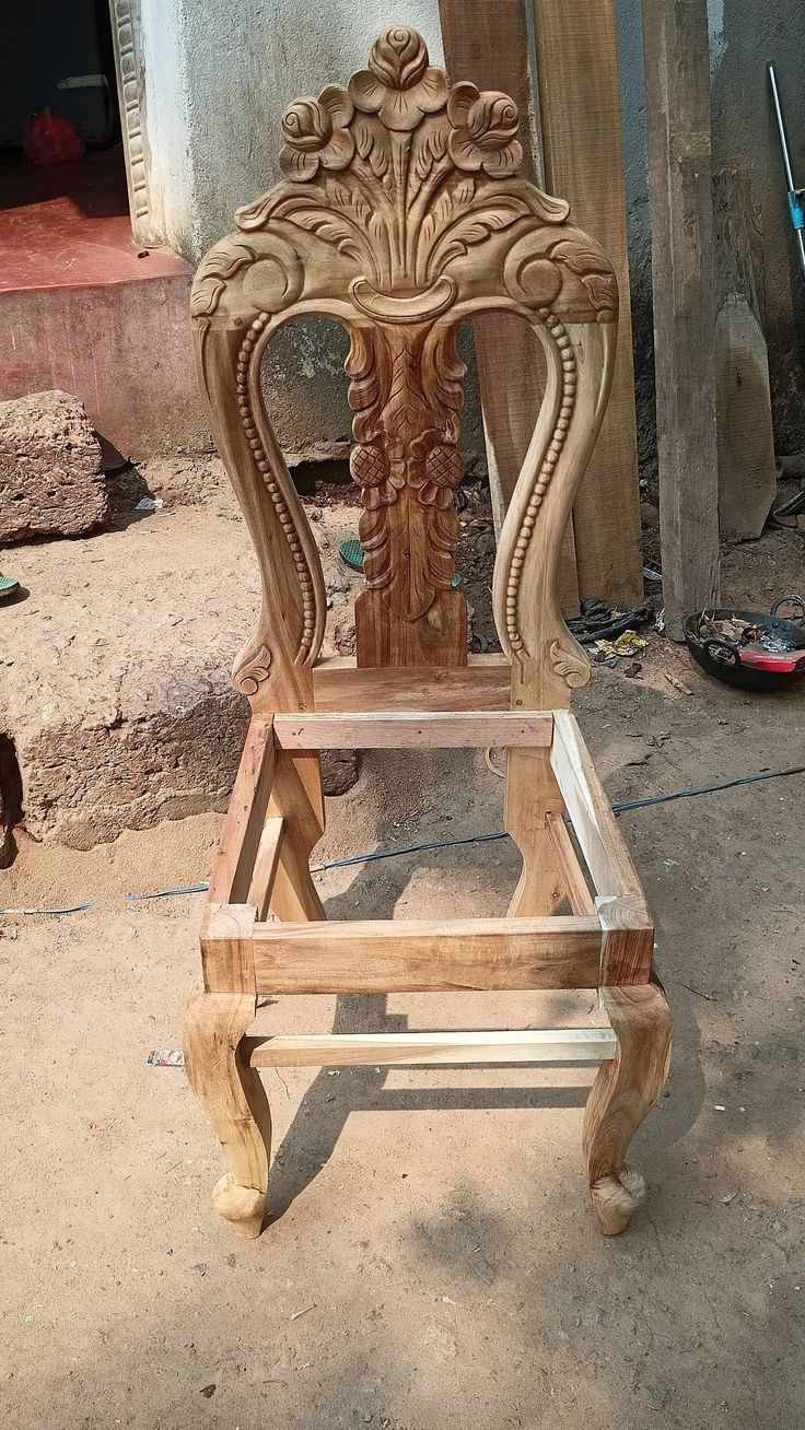Wooden Bed