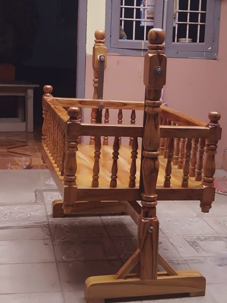Wooden Bed