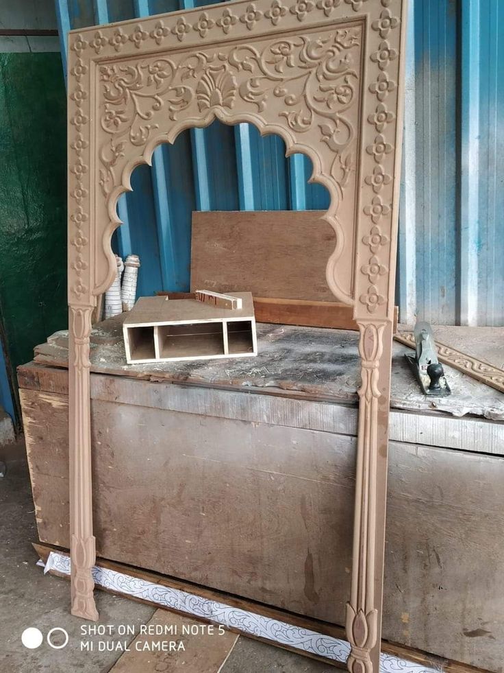 Wooden Bed