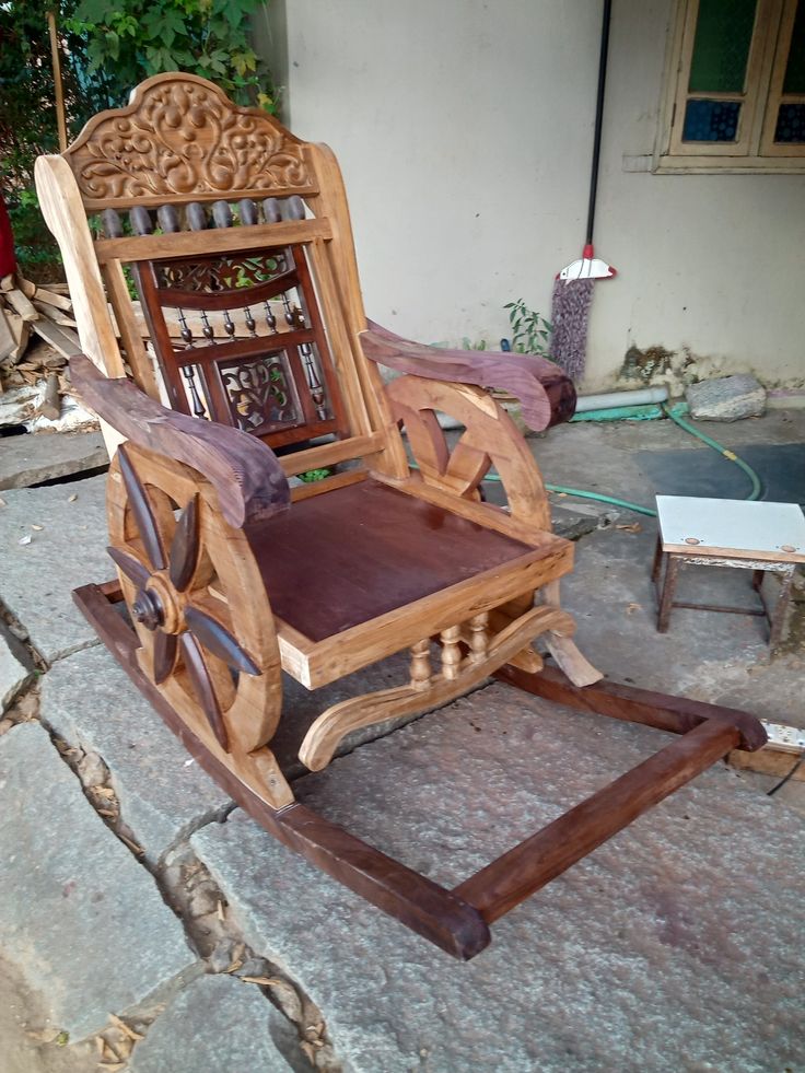 Wooden Bed